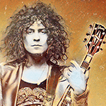 Picture of Marc Bolan,  lead singer of T-Rex