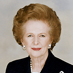 Picture of Margaret Thatcher,  UK Prime Minister, 1979-90