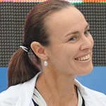 Picture of Martina Hingis, youngest-ever Grand Slam champion and youngest-ever world No. 1