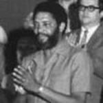 Picture of Maurice Bishop,  Prime Minister of Grenada. 1979-83