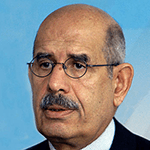 Picture of Mohamed El Baradei,  UN International Atomic Energy Agency