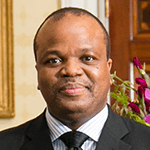 Picture of Mswati III,  King of Swaziland