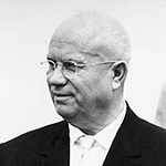 Picture of Nikita Khrushchev,  Deposed leader of the Soviet Union