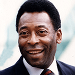 Picture of Pele, One of the most successful goal-scorers in the world