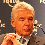 Picture of Peter Brabeck Letmathe,  CEO of Nestle, 1997-2008