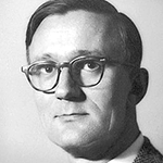 Picture of Polykarp Kusch,  Magnetic moment of the electron