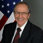 Picture of Princeton Lyman,  US Ambassador to South Africa, 1992-95