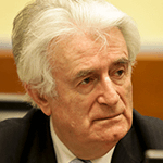 Picture of Radovan Karadzic,  Indicted Serbian war criminal