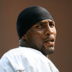 Picture of Ray Lewis,  NFL linebacker (Baltimore Ravens ) charged with murder, pled out