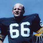 Picture of Ray Nitschke,  Green Bay Packer, Hall of Famer