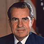 Picture of Richard M. Nixon, US President, 1969-74
