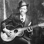 Picture of Robert Johnson,  Influential blues guitarist