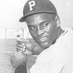 Picture of Roberto Clemente,  Puerto Rican baseball star - Pittsburgh Pirates