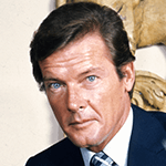Picture of Roger Moore,  James Bond after Sean Connery