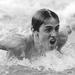 Picture of Roland Matthes,  East German swimmer