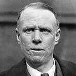 Picture of Sinclair Lewis,  novels Arrowsmith and Elmer Gantry