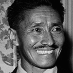 Picture of Tenzing Norgay,  With Edmund Hilllary on Everest