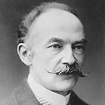 Picture of Thomas Hardy,  Far from the Madding Crowd (1874), Jude the Obscure (1895