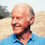 Picture of Thor Heyerdahl,  Kon-Tiki expedition in 1947
