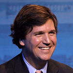 Picture of Tucker Carlson,  Conservative pundit on Fox News