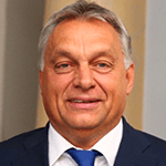 Picture of Viktor Orban,  Prime Minister of Hungary