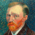 Picture of Vincent van Gogh,  Troubled and brilliant painter
