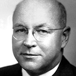 Picture of Wendell M. Stanley,  First to crystallize a virus
