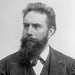 Picture of Wilhelm Conrad Rontgen,  Discovered X-Rays