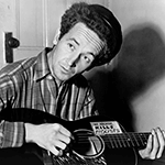 Picture of Woody Guthrie,  Folk legend