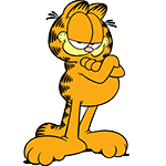 Picture of Garfield, the world's most syndicated comic strip