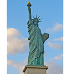 Picture of Statue of Liberty, colossal sculpture of Libertas