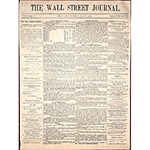 Picture of The Wall Street Journal, one of the largest newspapers in the United States by circulation